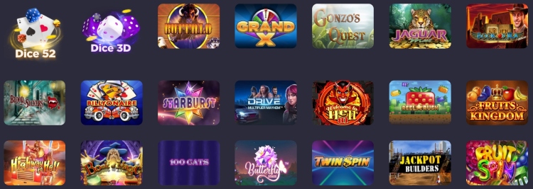 Категория с популярными слотами