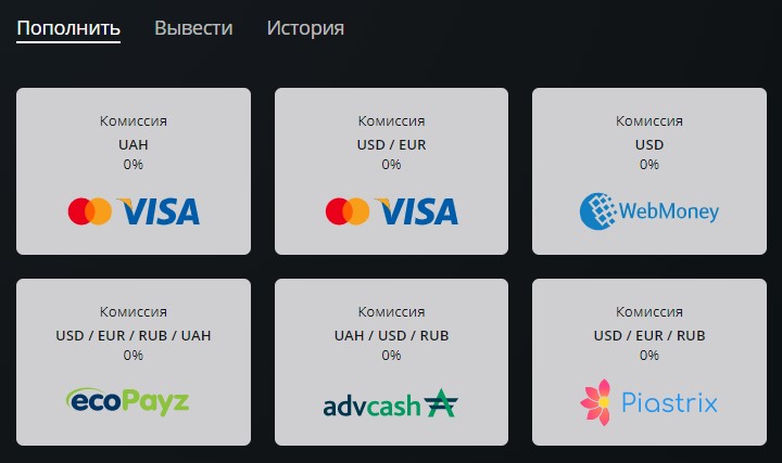 Методы депозита